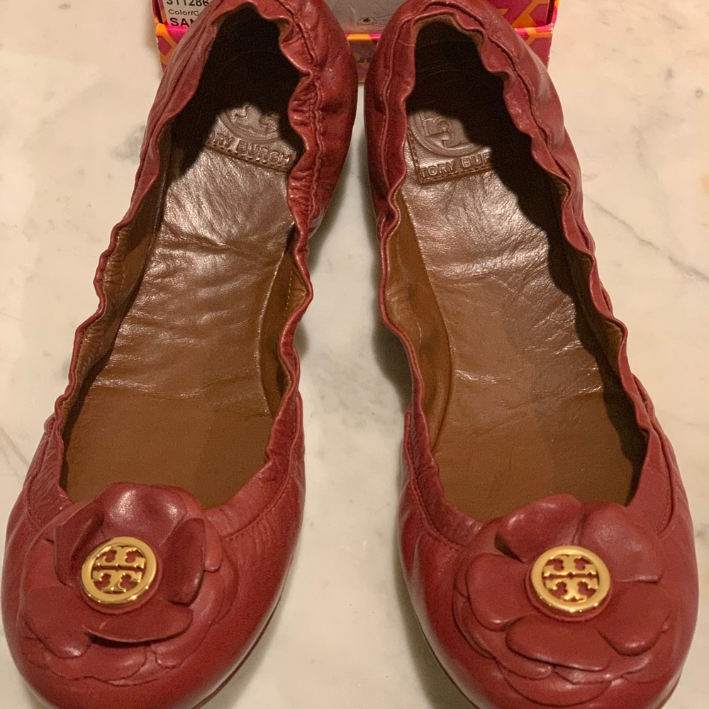 Tory Burch Shelby Flat Vintage Mestico